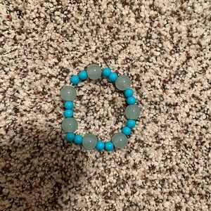 Blue bracelet